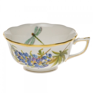 Herend American Wildflower Texas Blue Bonnet Tea Cup