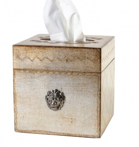 Arte Italica Florentino Leone Tissue Box Holder