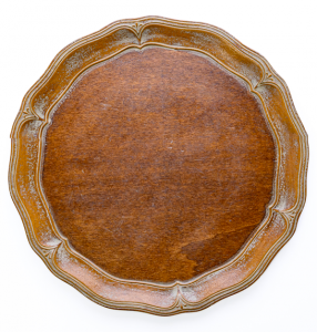 Arte Italica Florentino Wooden Scalloped Charger