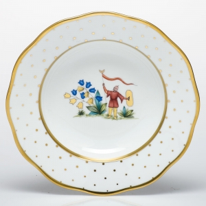 Herend Asian Garden Rim Soup - Motif 4