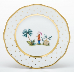 Herend Asian Garden Bread & Butter Plate - Motif 2