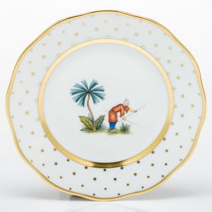 Herend Asian Garden Bread & Butter Plate - Motif 6