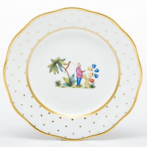 Herend Asian Garden Dessert Plate - Motif 1