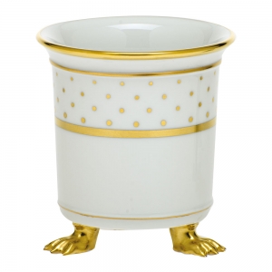 Herend Connect The Dots Mini Cachepot w/Feet