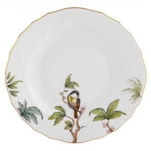 Herend Foret Bird Dessert Plate - Motif 1