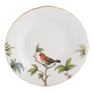 Herend Foret Bird Dessert Plate - Motif 2