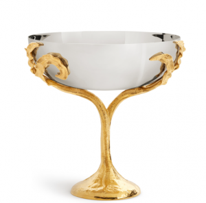 L'Objet Fern Bowl on Stand