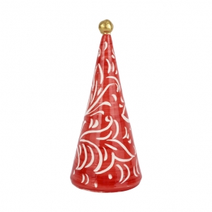 Vietri Foresta Vietri Foresta Red Scroll Tree - 14"