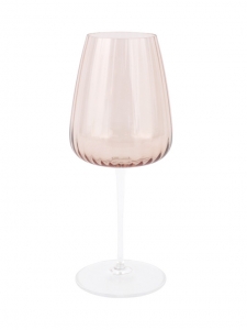 Vietri Francesca Blush Water Glass