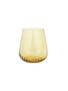 Vietri Francesca Amber Double Old Fashioned