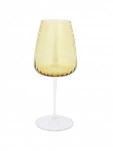 Vietri Francesca Amber Wine Glass