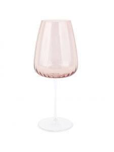 Vietri Francesca Blush Wine Glass