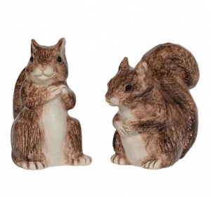 Juliska Clever Creatures Squirrel / Zelda + Scott  Salt and Pepper