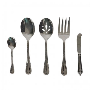 Juliska Berry & Thread Polished 5 Piece Hostess Set