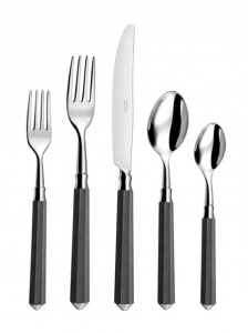 Capdeco Galaxie Ebony Capdeco Galaxie Ebony 5 Piece Place Setting