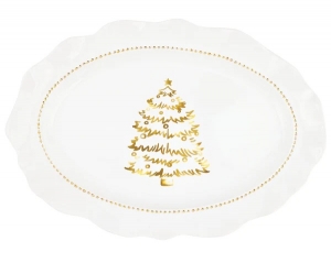 Vietri Giorno di Festa Oval Platter - 19"