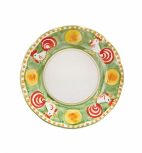Vietri Campagna Gallina Salad Plate