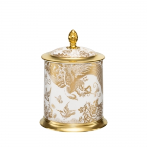 Royal Crown Derby Aves Gold Storage Jar - 11"