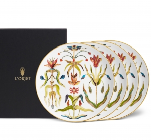 L'Objet Grand Tour Dessert Plates (Set of 4)