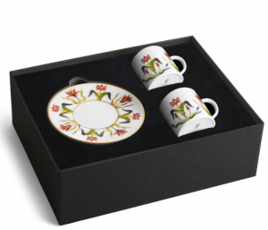 L'Objet Grand Tour Espresso Cup + Saucer - Set 2