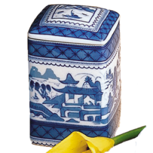 Mottahedeh Blue Canton Square Box