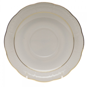Herend Golden Edge Tea Saucer6"D