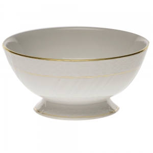 Herend Golden Edge Footed Bowl 5"D X 2.5"H