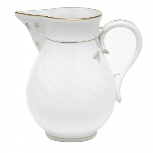 Herend Golden Edge Pitcher - 60 oz.