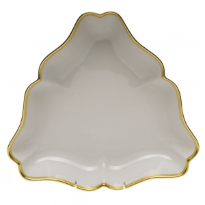 Herend Gwendolyn Triangle Dish9.5"L