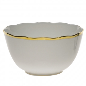 Herend Gwendolyn Round Open Veg Bowl7.5"D