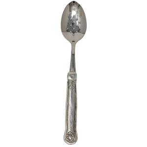 Arte Italica Hotel Pewter Slotted Serving Spoon