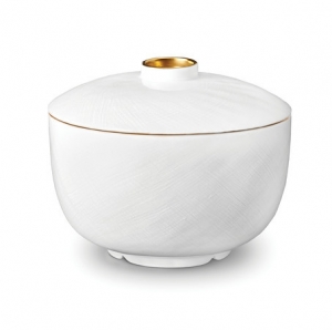 L'Objet Han Gold Rice Bowl with Lid