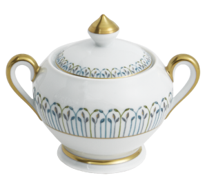 Haviland Parlon  Jardins De Louise Sugar Bowl