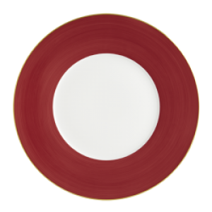 Haviland Parlon Lexington Rouge Presentation Plate -12"