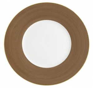 Haviland Parlon Lexington Taupe Presentation Plate -12"