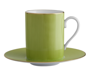 Haviland Parlon Lexington Anis Tall Cup & Saucer