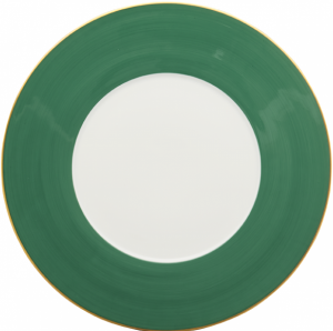 Haviland Parlon Lexington Emerald Presentation Plate -12"