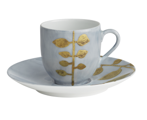 Haviland Parlon Daphne Lavende Coffee Cup & Saucer