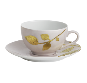 Haviland Parlon Daphne Camelia Tea Cup & Saucer