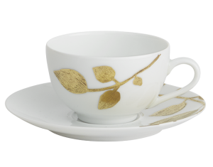 Haviland Parlon Daphne White Tea Cup & Saucer