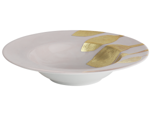 Haviland Parlon Daphne Camelia Rim Soup Plate - 9"