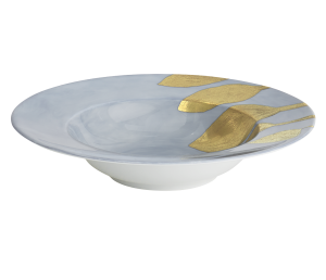 Haviland Parlon Daphne Lavende Rim Soup Plate - 9"