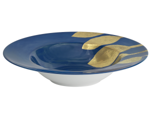 Haviland Parlon Daphne Marine Rim Soup Plate - 9"