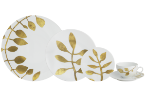 Haviland Parlon Daphne White 5 Piece Setting