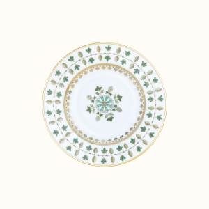 Haviland Parlon  Matignon Green Rim Soup Plate