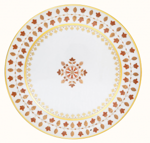 Haviland Parlon Matignon Rust Presentation Plate