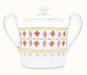 Haviland Parlon  Matignon Rust Sugar Bowl