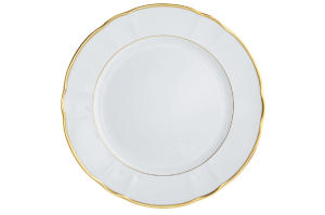 Haviland Parlon Colette Gold Presentation Plate