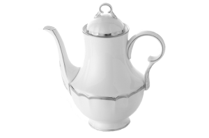 Haviland Parlon  Colette Platinum Coffee Pot