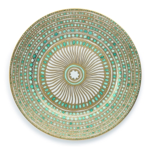 Haviland Parlon  Syracuse Turquoise Presentation Plate